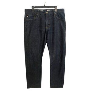 Adriano Goldschmied Mens AG Graduate Tailored Leg Dark Wash Denim Jeans SZ 36R